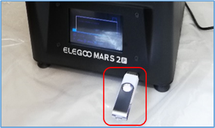 elegoo mars 2 pro　USBメモリ