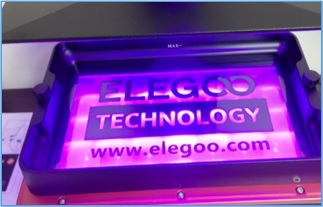 ELEGOO SATURN 8K_LCD露光テスト