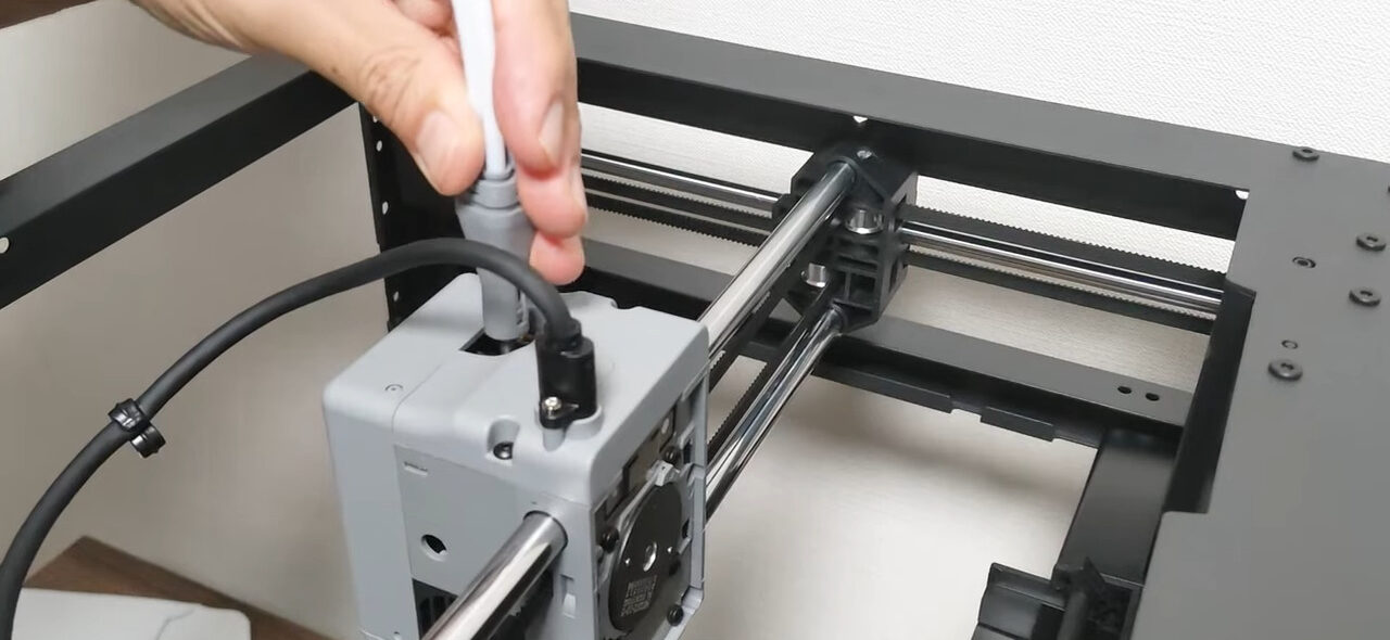 チューブ取り付け