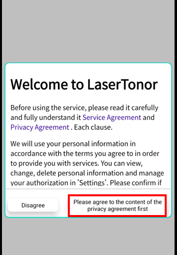 lasertonor規約・プライバシーポリシー