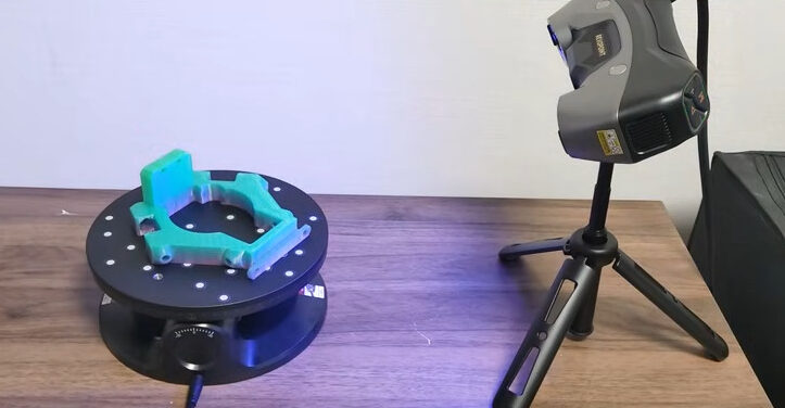 ３Dスキャン風景