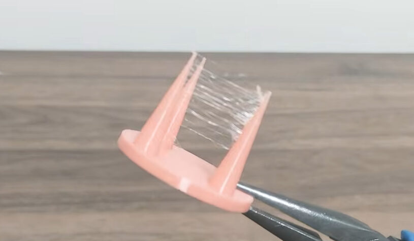 TPU64Dフィラメントの糸引き